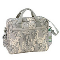 Poly Digital Camo Document Briefcase Messenger